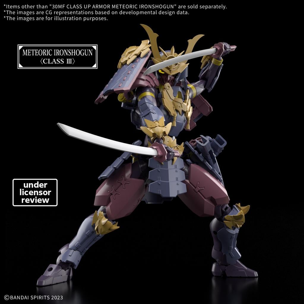 30MF - Class Up Armor Meteoric Ironshogun - Model Kit - 3
