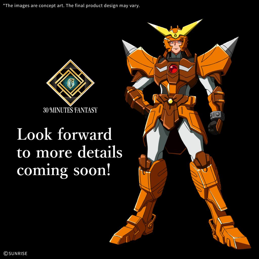 SAMURAI TROOPER -30MF Yoroi-Shinden Samurai Troopers Wild. - Model Kit - 2