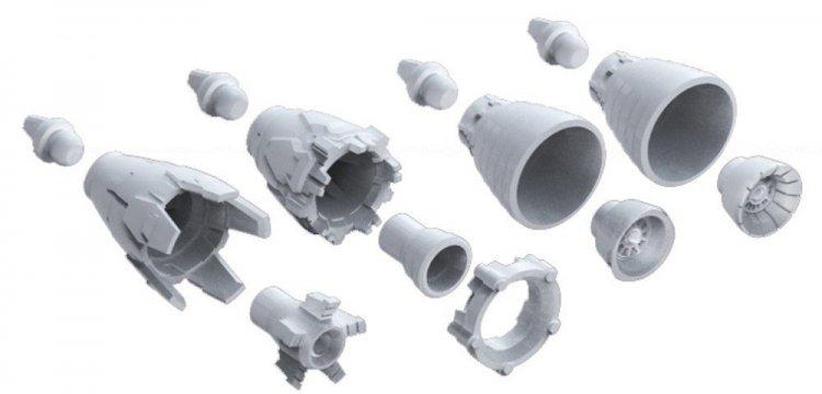 GUNDAM -  Builders Parts HD 1/144 MS Vernier 01 - Model Kit - 2