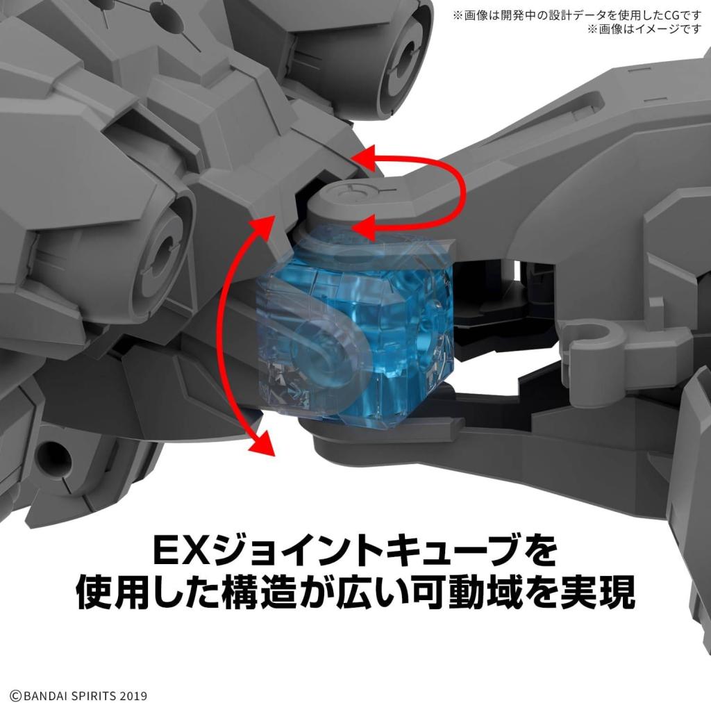 GUNDAM - 30MM 1/144 Extended Armament Beast (EXBRAVE) - Model Kit - 3