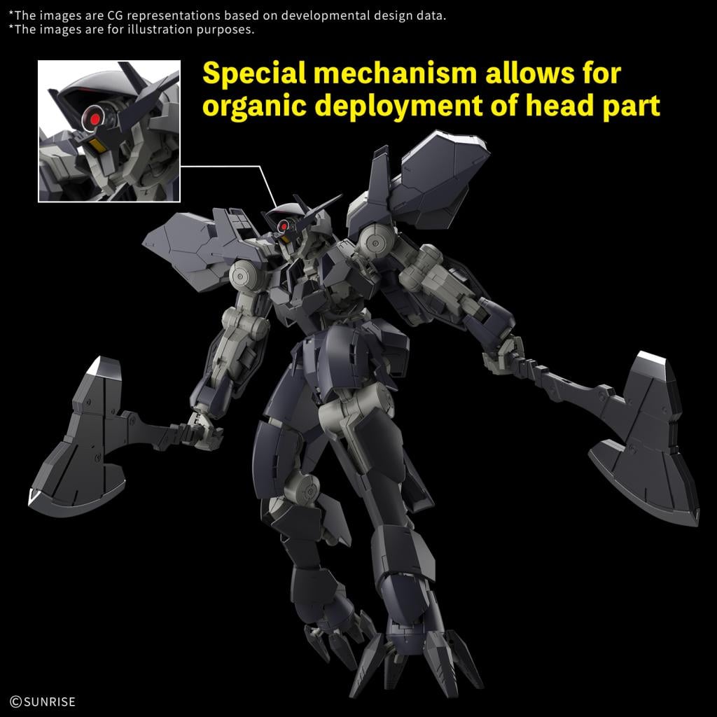GUNDAM - Full Mechanics 1/100 Graze Ein - Model Kit - 4