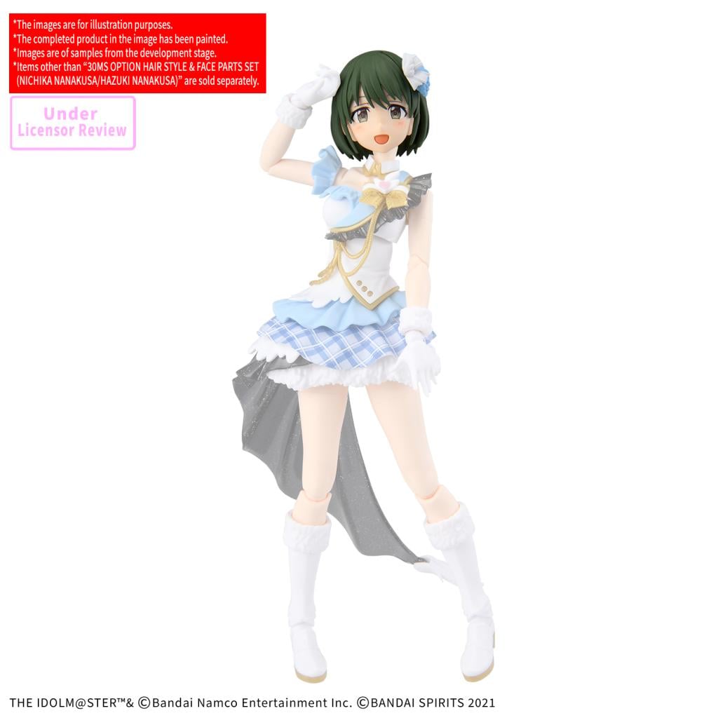 30MS -Option Hair Style & Face Parts Set (Nichika / Hazuki) -Model Kit - 2