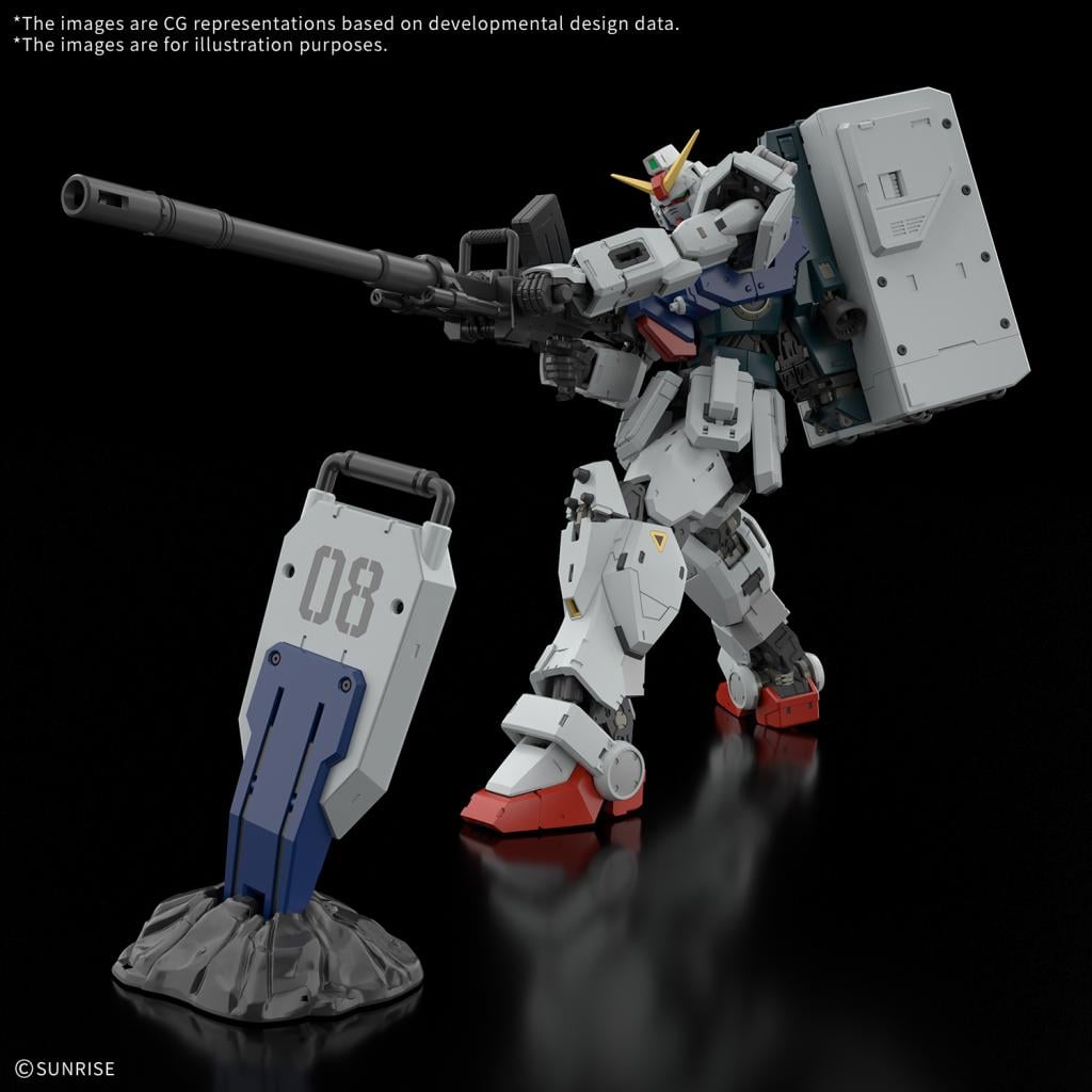 GUNDAM - RG 1/144 Gundam Ground Type - Model Kit - 3