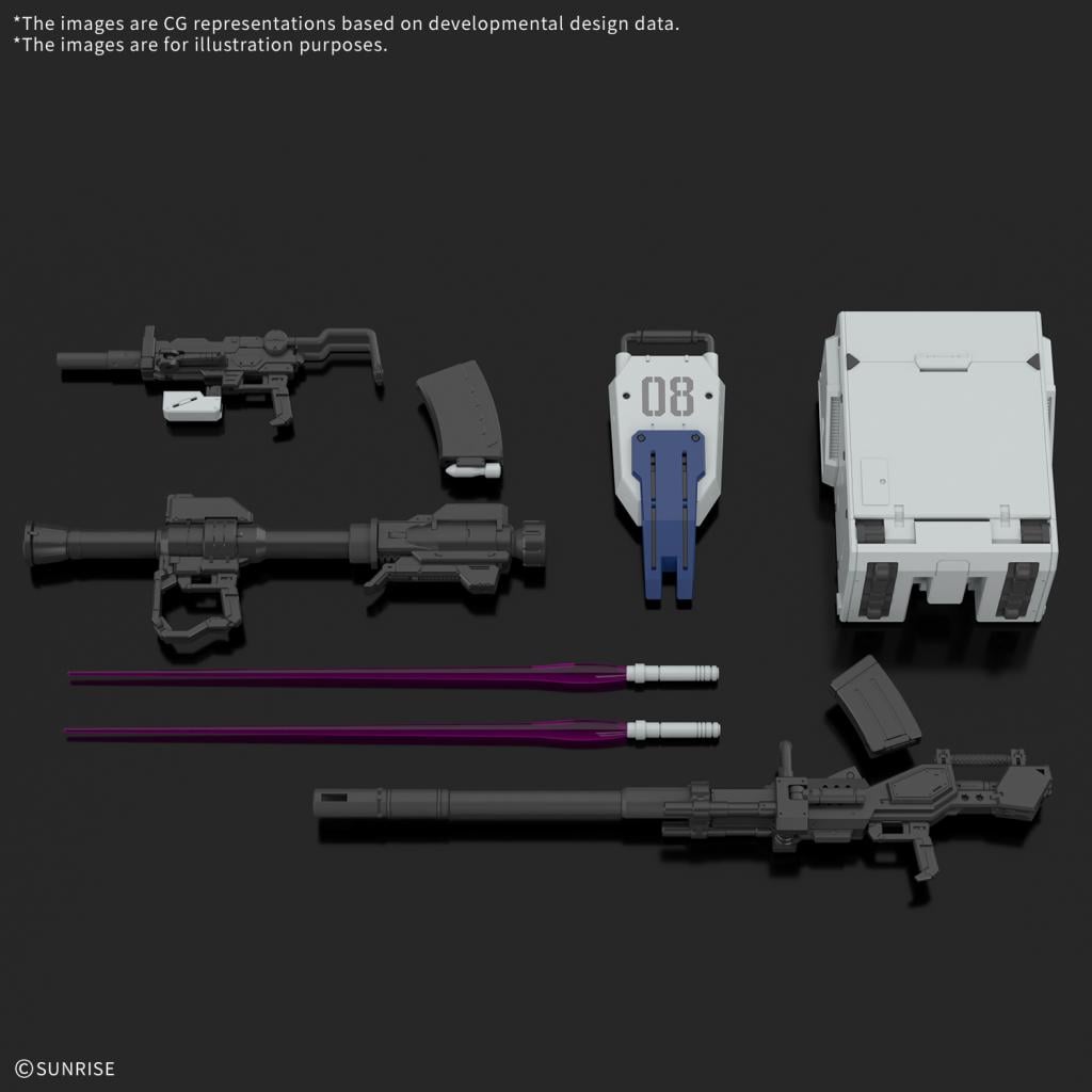 GUNDAM - RG 1/144 Gundam Ground Type - Model Kit - 5