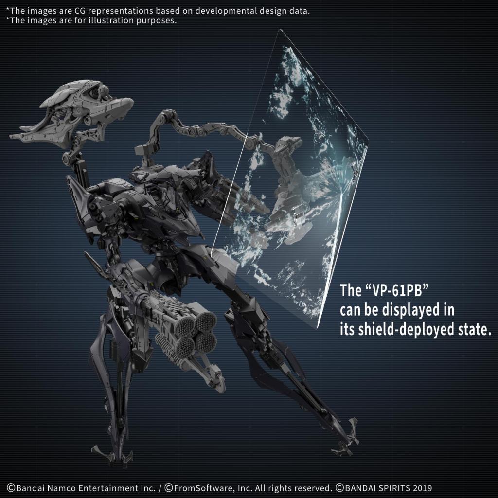 ARMORED CORE VI - Schneider Nachtreiher/40E Dual Nature - Model Kit - 3