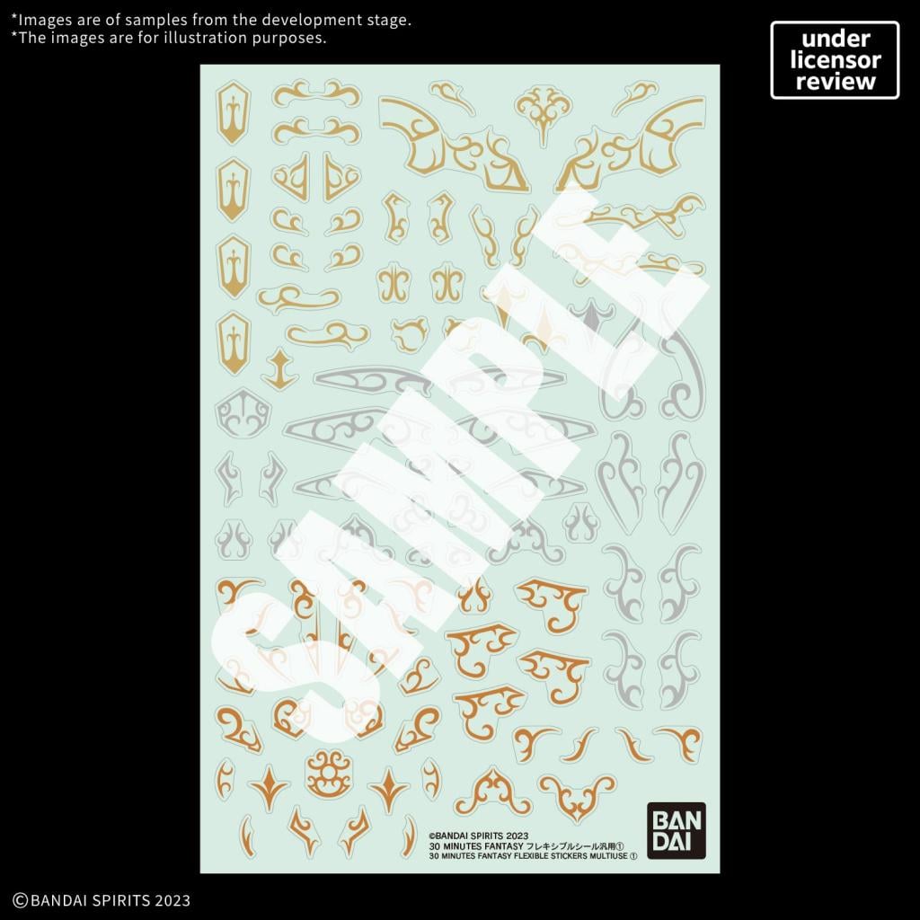 30MF - Flexible Stickers Multiuse 1 - Model Kit - 2