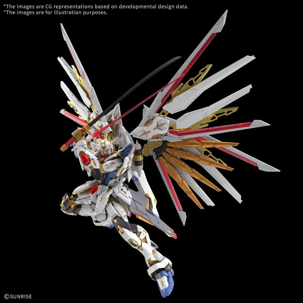 GUNDAM - MGEX 1/100 Mighty Strike Freedom Gundam - Model Kit - 3