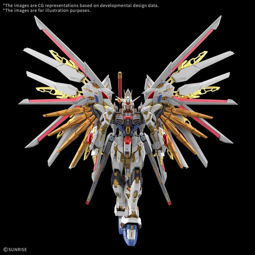 GUNDAM - MGEX 1/100 Mighty Strike Freedom Gundam - Model Kit - 4