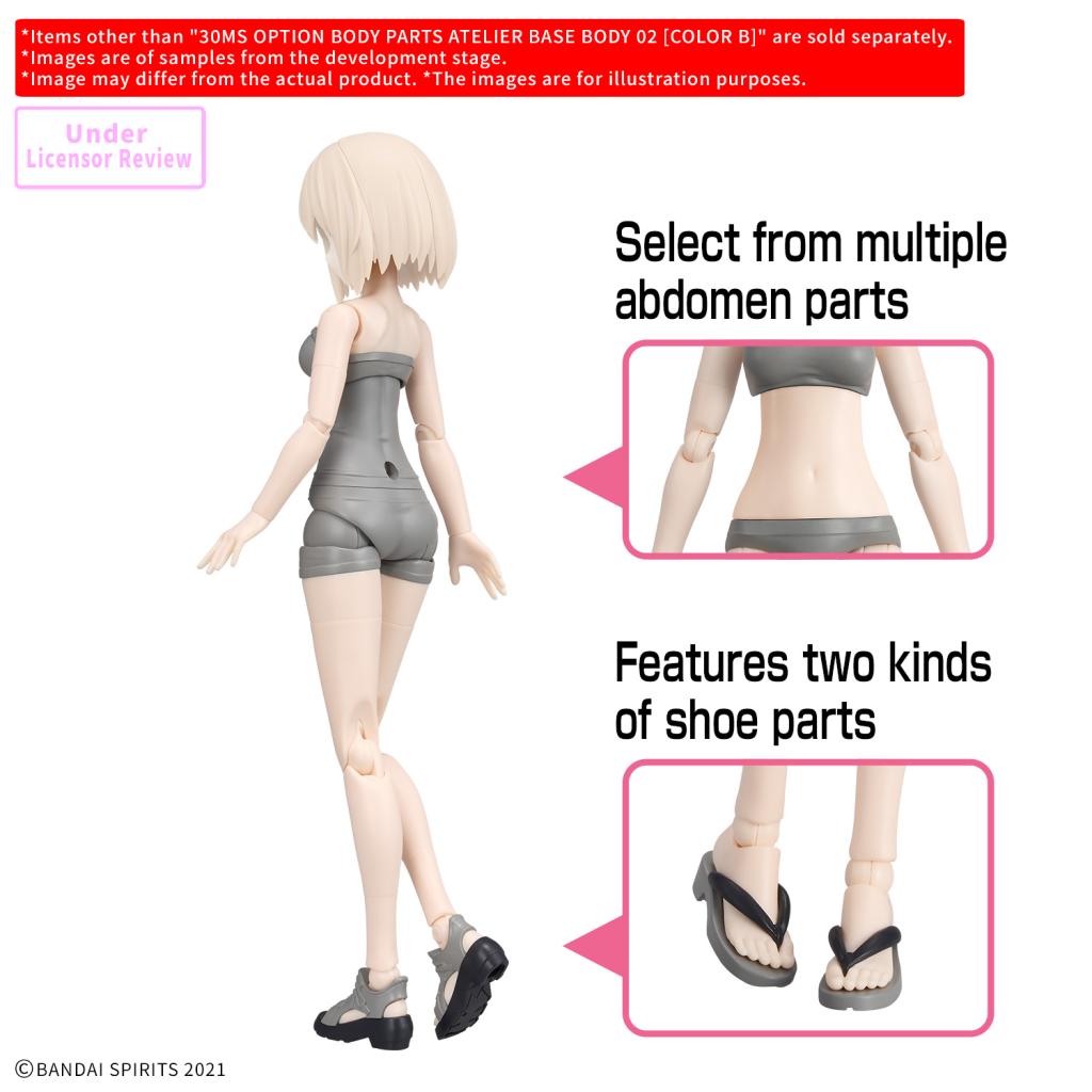 30MS - Option Body Parts Atelier Base Body 02 (Color B) - Model Kit - 3