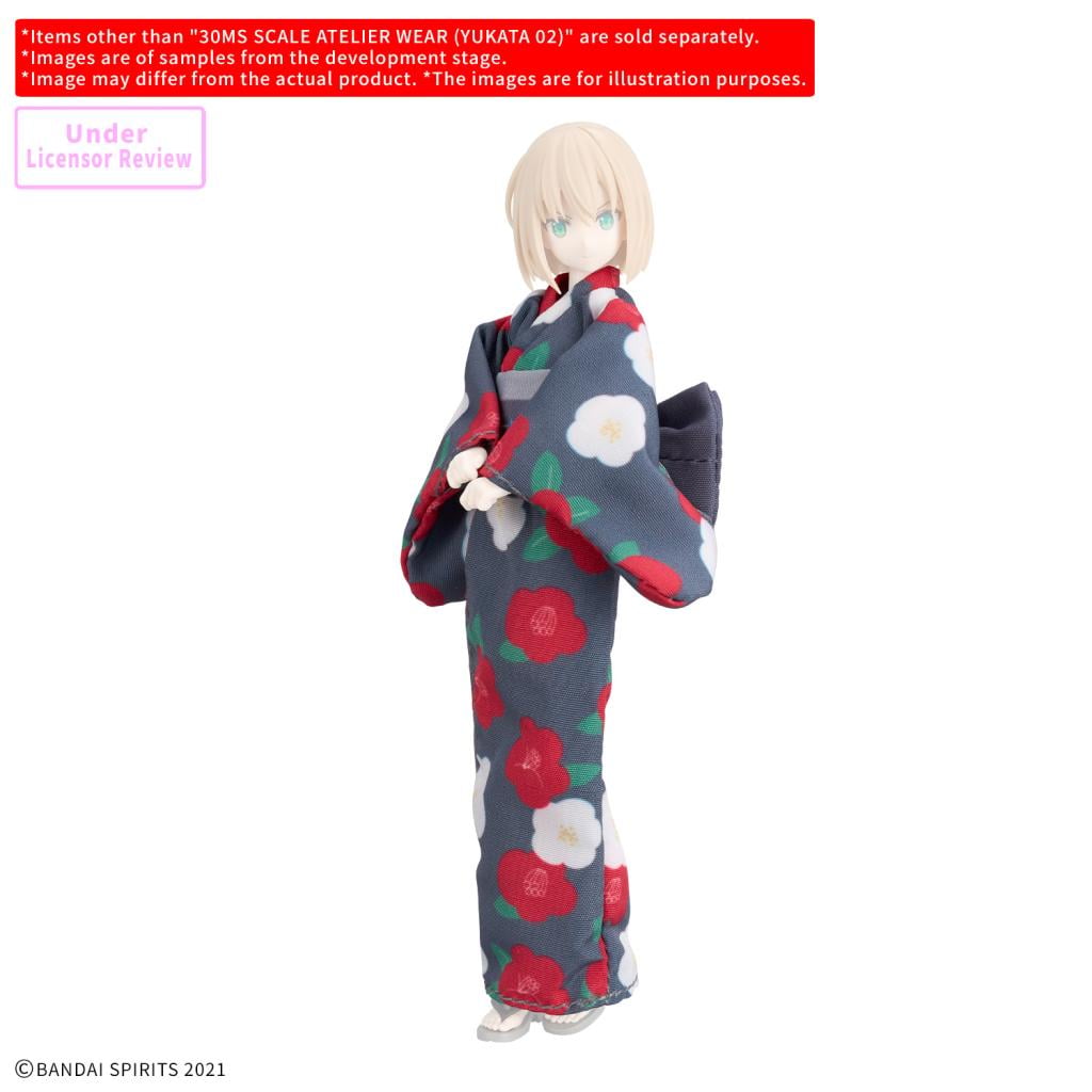 30MS - Scale Atelier Wear (Yukata 02) - Model Kit - 2