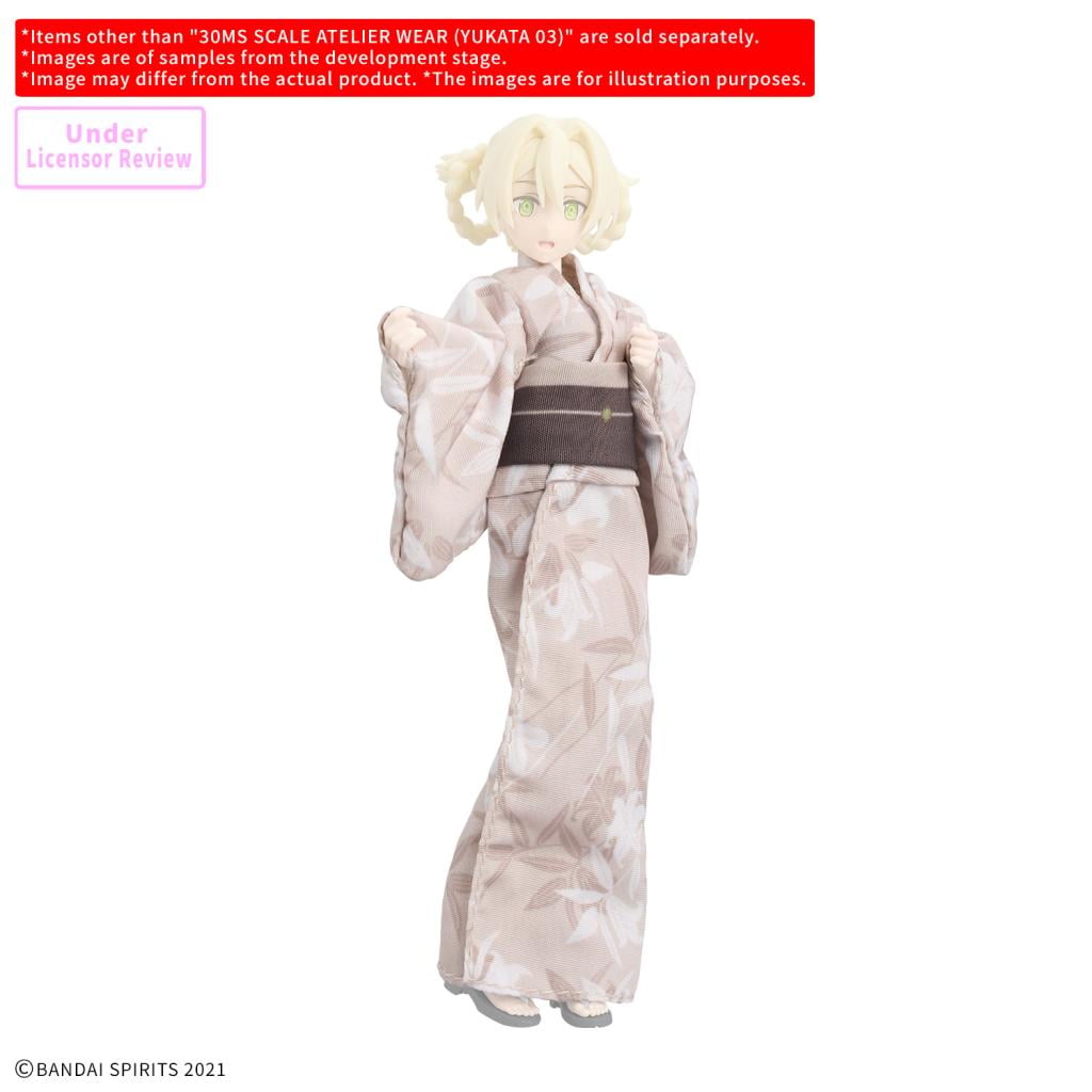 30MS - Scale Atelier Wear (Yukata 03) - Model Kit - 2