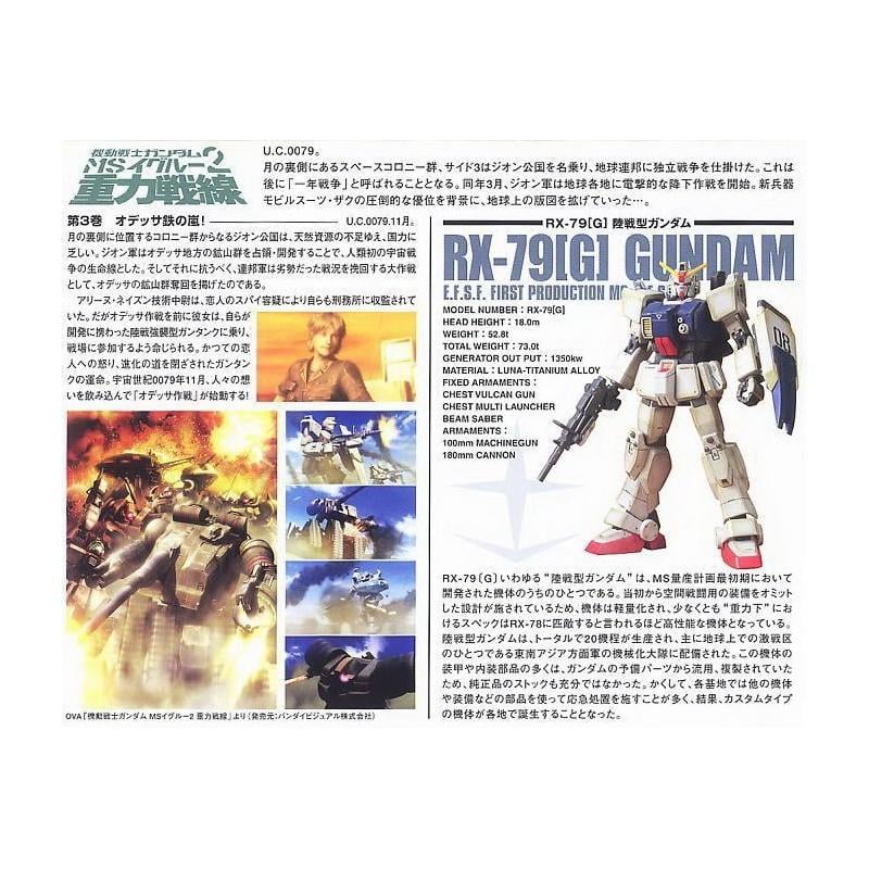 GUNDAM - HGUC 1/144 RX-79(G) GUNDAM THE GROUND WAR SET - 4