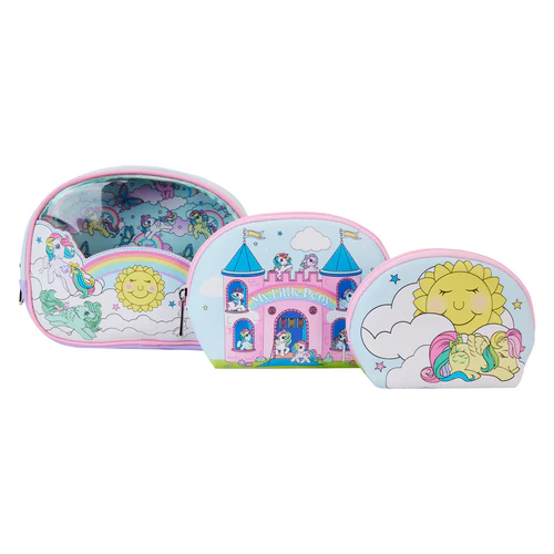 HASBRO - Mon Petit Poney - Set de 3 Sac Cosmétique LoungeFly - 6