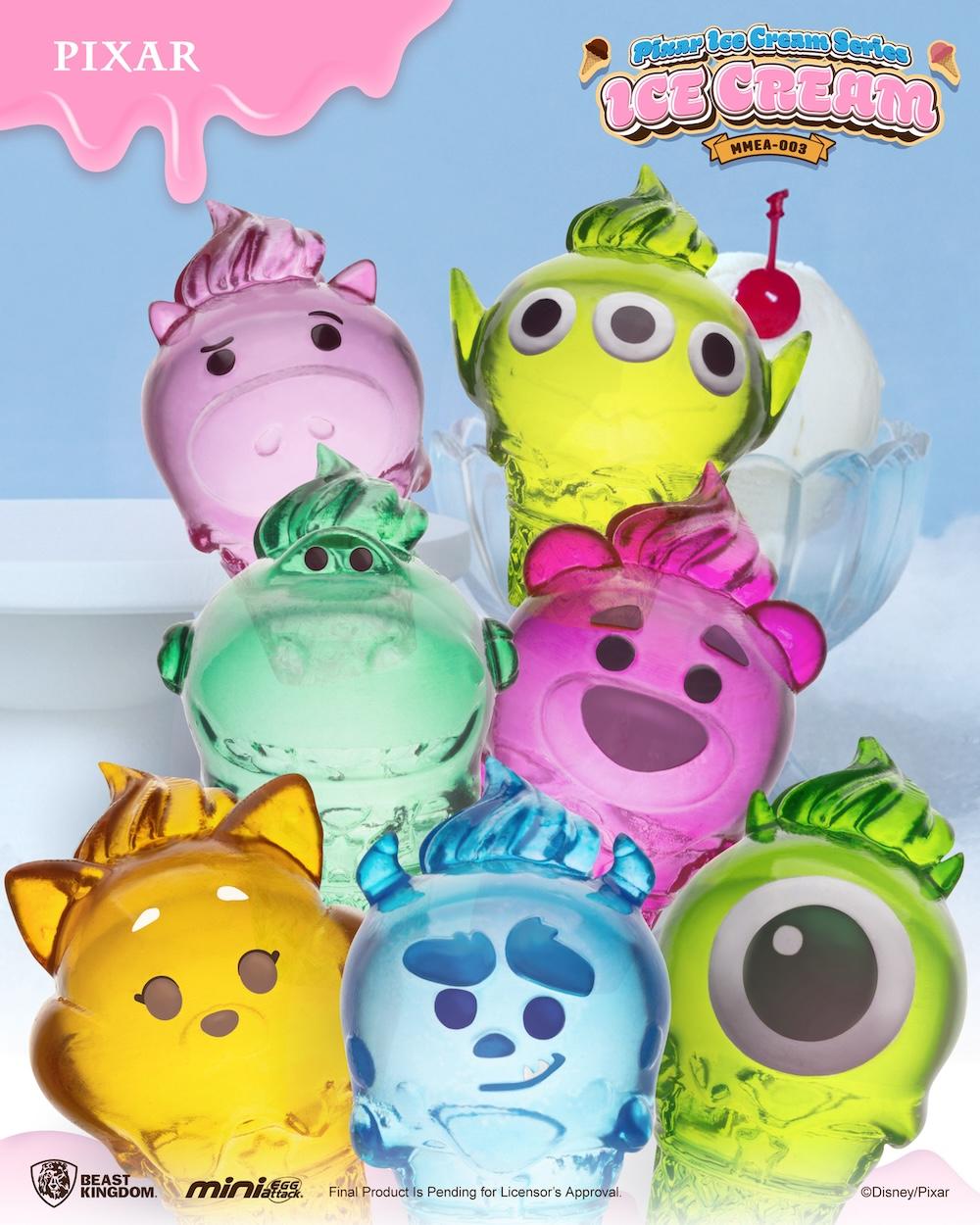 DISNEY - Pixar Ice Cream Series - Blind Box Set 24 Figure 3.5cm - 3