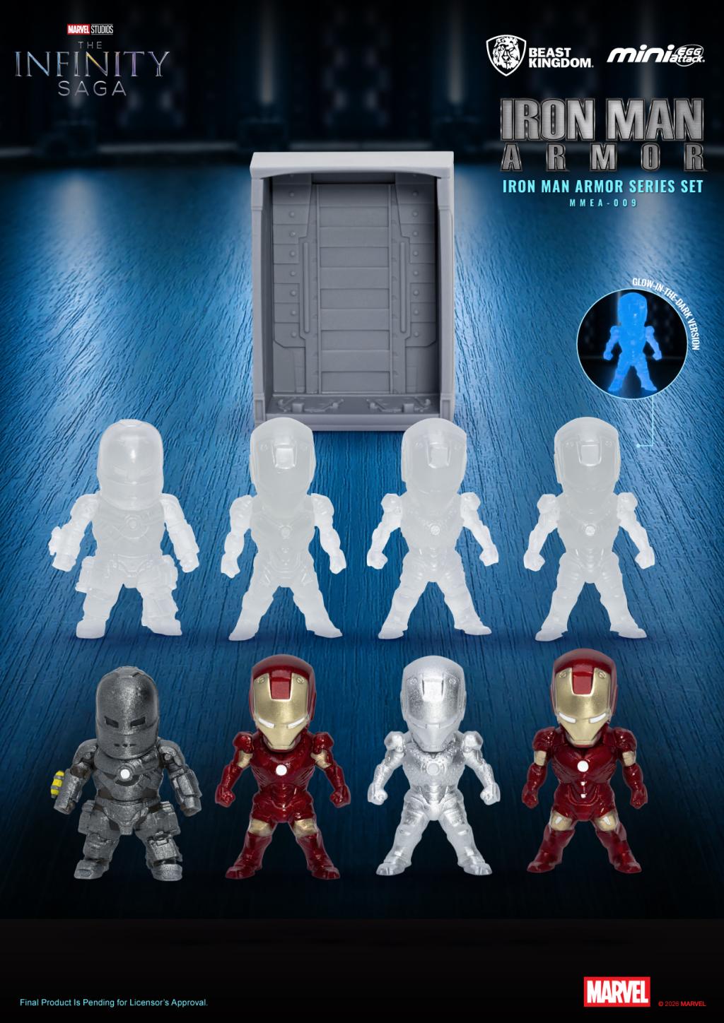 IRON MAN - Armor Series - Blind Box Set 12 Figurine 5.1cm - 2