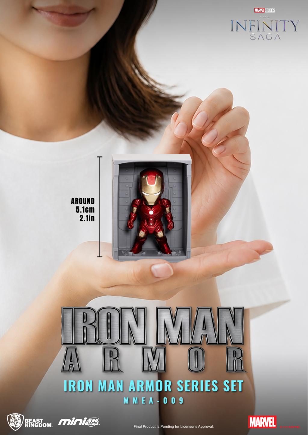 IRON MAN - Armor Series - Blind Box Set 12 Figurine 5.1cm - 5
