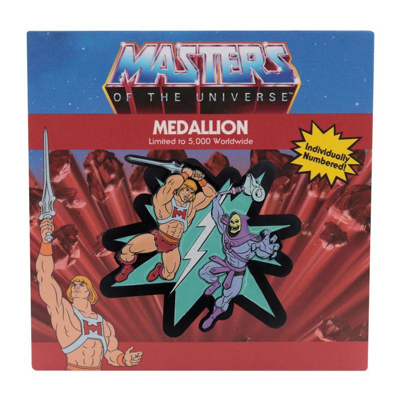 LES MAITRES DE L'UNIVERS - Musclor Skeletor -Médaillon Edition Limitée - 3