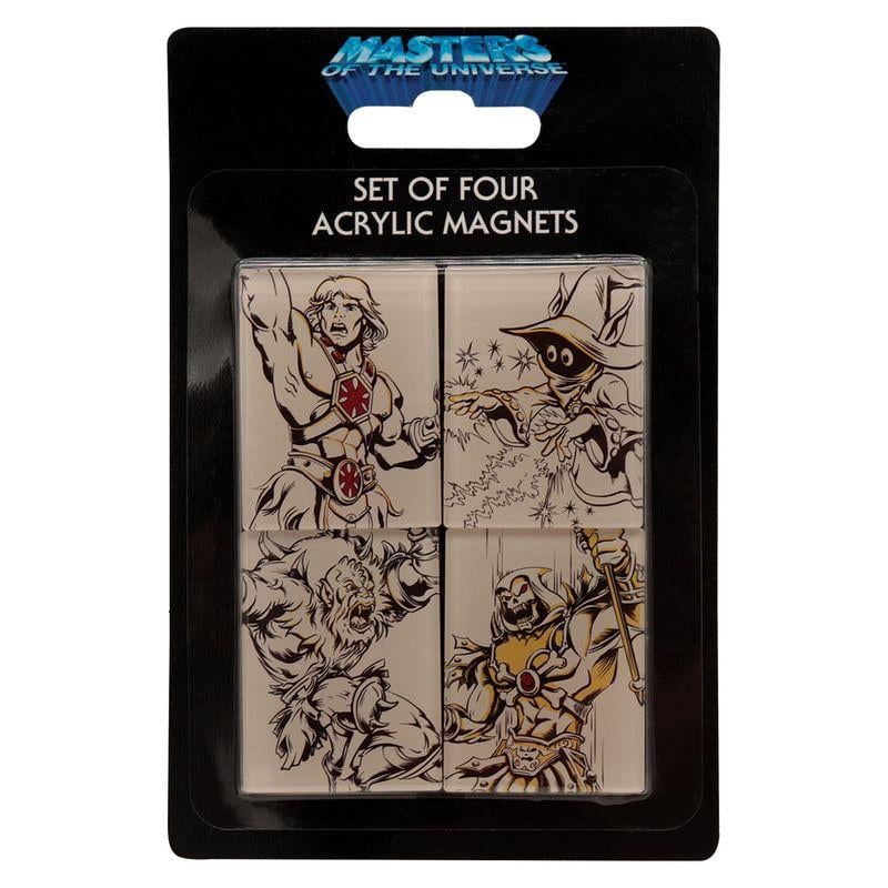 MASTERS OF THE UNIVERSE - Set of 4 magnets - 2