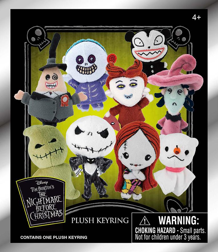 L'ETRANGE NOEL DE MONSIEUR JACK - Plush Bag Clip (Display 24 Pcs) - 3