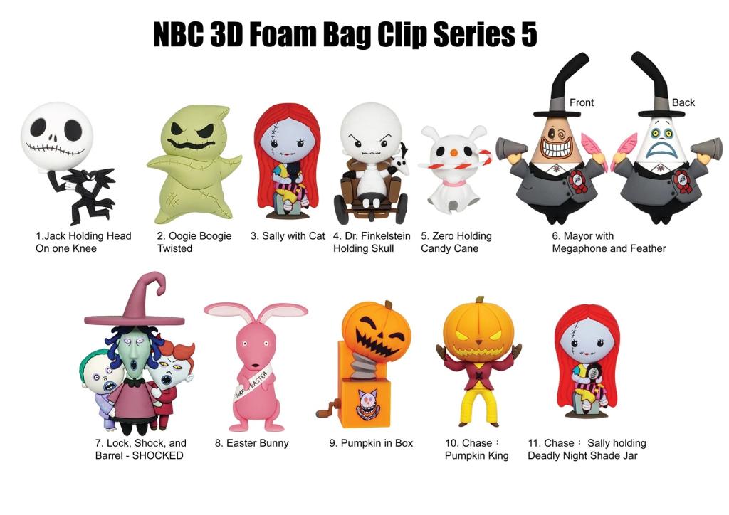 DISNEY - NBX - Collectible Bag Clip (Display 24 Pcs) - 2