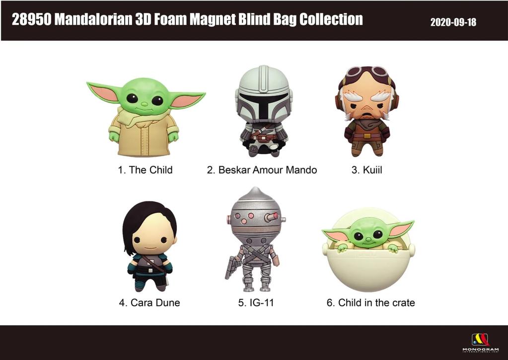 MANDALORIAN - Serie 1 -3D Foam Magnets in blind bags (Display 12 Pcs) - 2