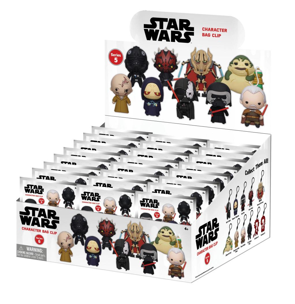 STAR WARS Year of the Dark Side 3D Foam Bag Clip (Display 24