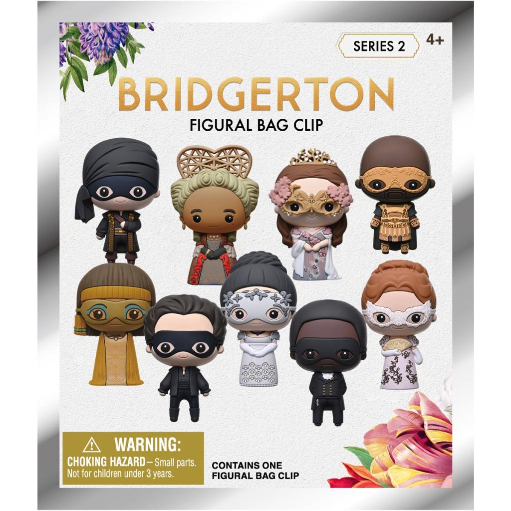 BRIDGERTON SAISON 4 - Series 2 - 3D Foam Bag Clip (Display 24 Pcs) - 3