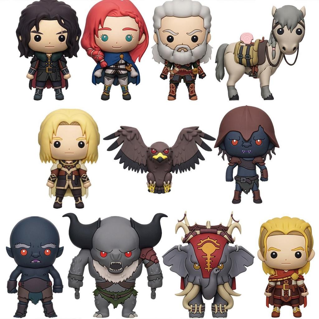 SEIGNEUR DES ANNAUX GUERRE ROHIRRIM -3D Foam Bag Clip (Display 24 Pcs) - 4