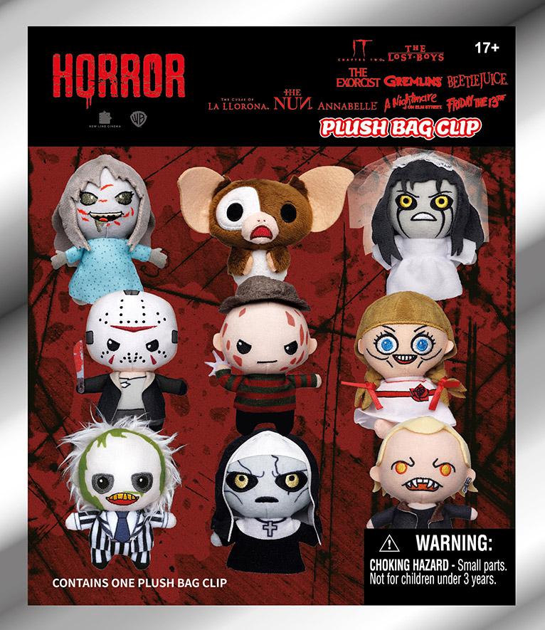 HORROR - Plush Bag Clip (Display 24 Pcs) - 3