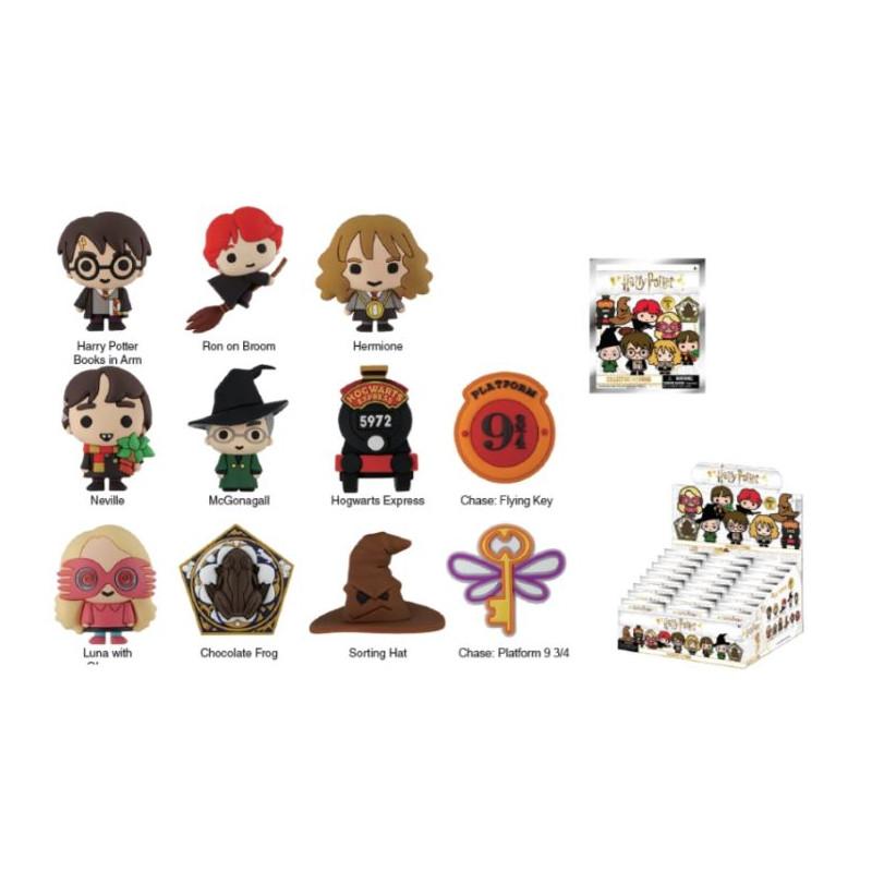 HARRY POTTER Serie 5 - 3D Foam Bag Clip (Display 24 Pcs) - 2