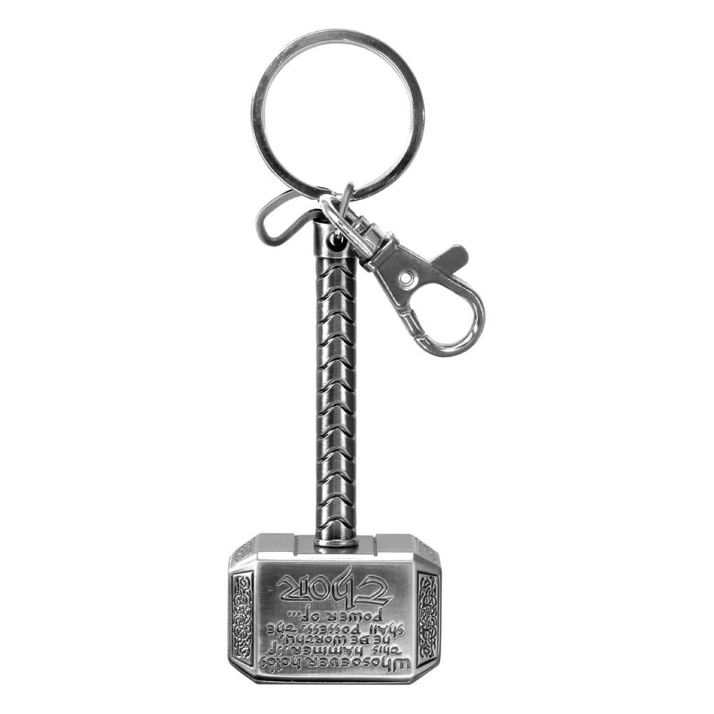 MARVEL Thor's Hammer Metal Keychain Keyring