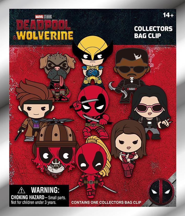 DEADPOOL - Series 1 - 3D Foam Bag Clip (Display 24 Pcs) - 3