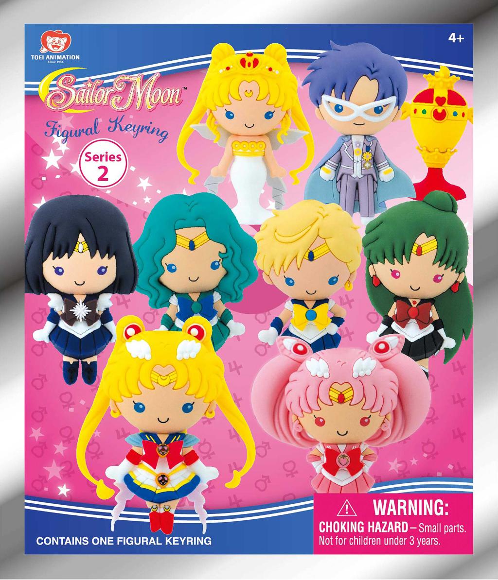 SAILOR MOON - Collectible Bag Clip (Display 24 Pcs) - 3