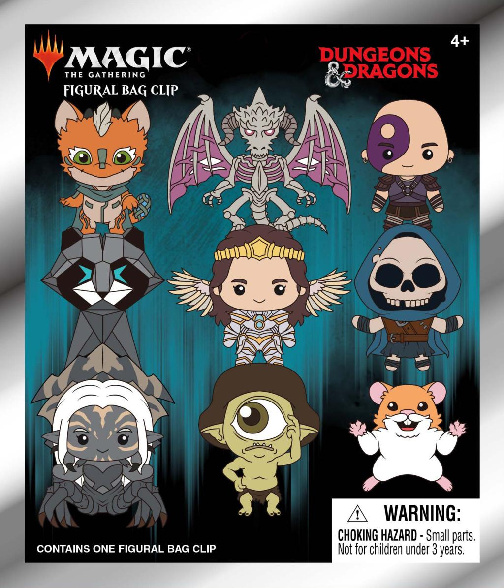 WIZARDS OF THE COAST - Series 1 - 3D Foam Bag Clip (Display 24 Pcs) - 3
