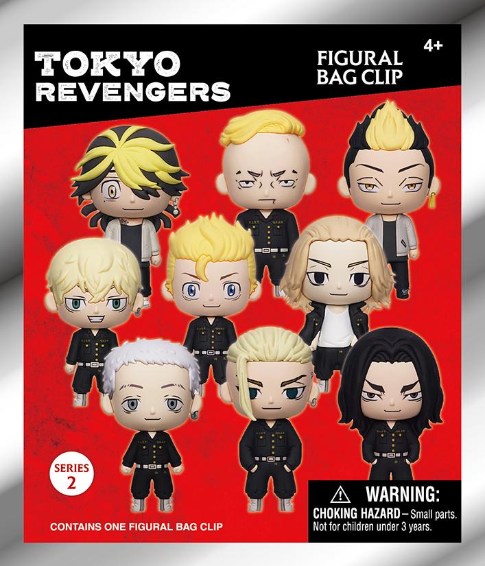 TOKYO REVENGERS - Series 2 - 3D Foam Bag Clip (Display 24 Pcs) - 3
