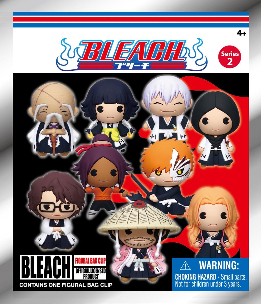 BLEACH - Series 2 - 3D Foam Bag Clip (Display 24 Pcs) - 3