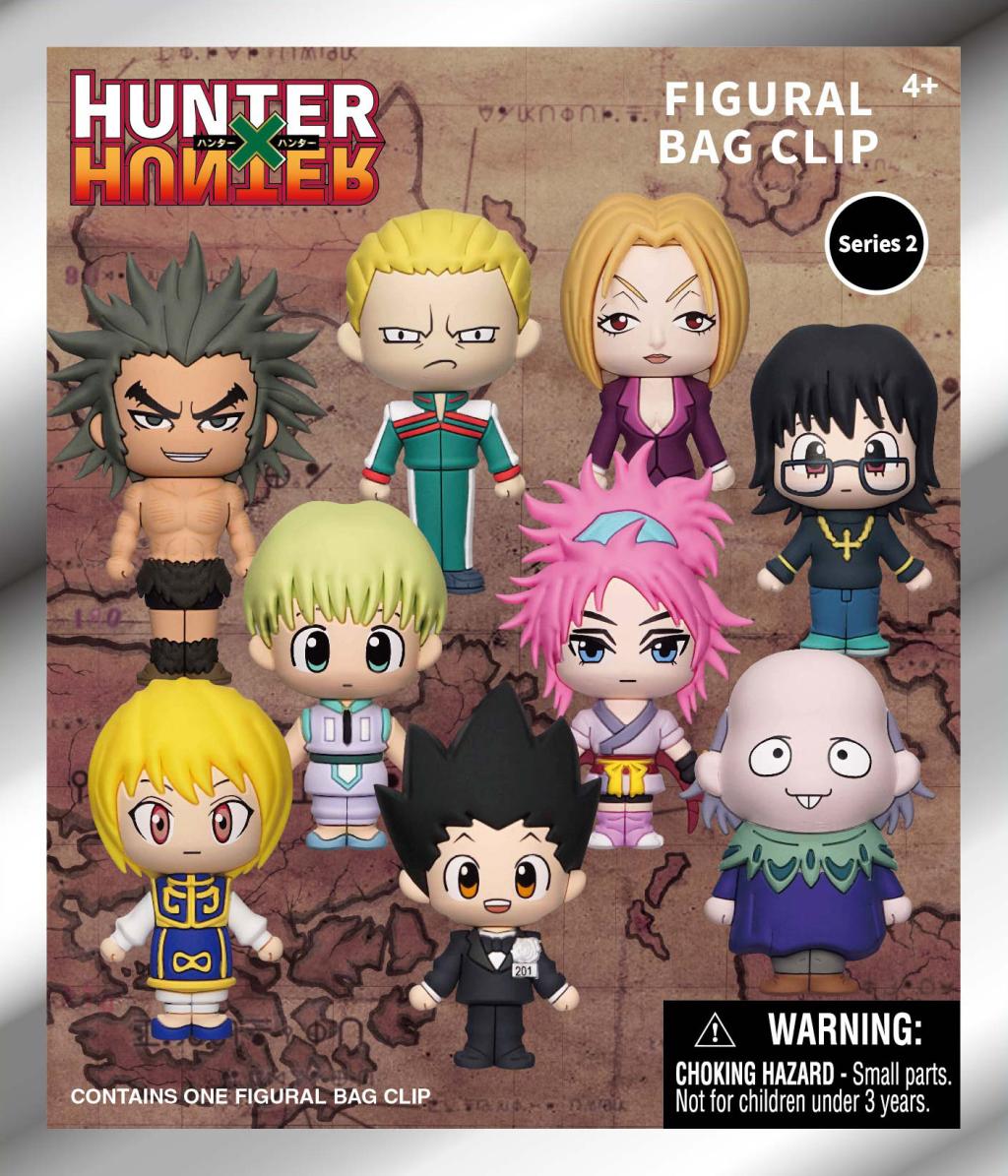 HUNTER X HUNTER - Series 2 - 3D Foam Bag Clip (Display 24 Pcs) - 3