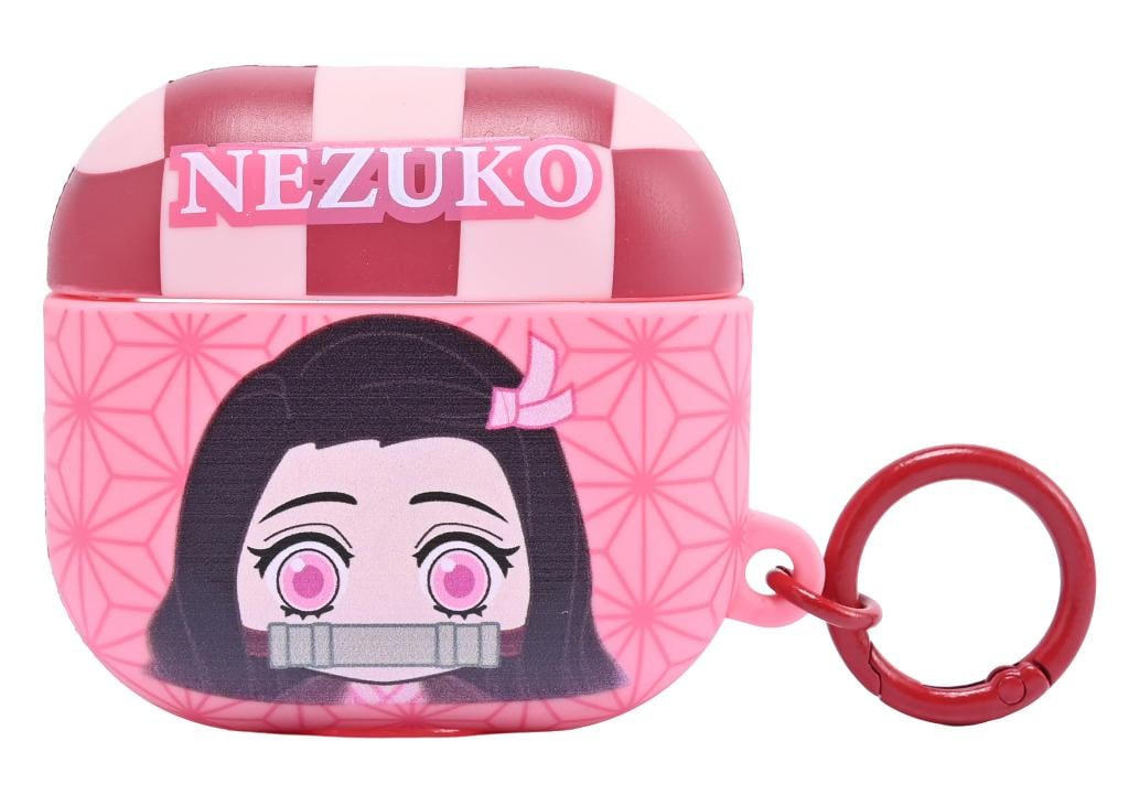 DEMON SLAYER - Nezuko - 3D Foam Airpods Case Bag Clip - 2