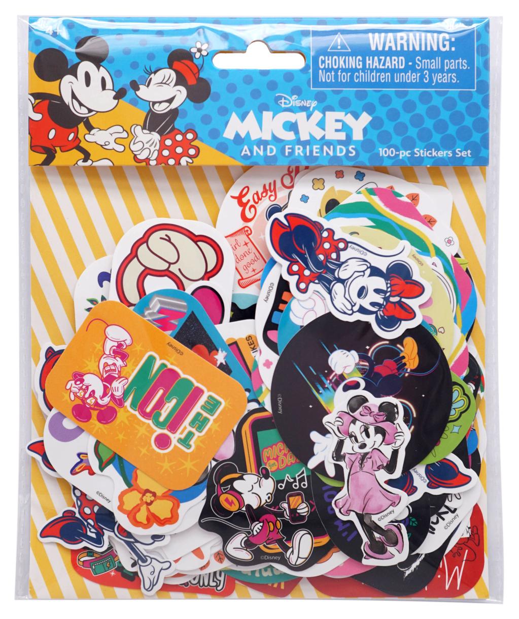 MICKEY & MINNIE - Set de 100 Stickers (Display de 20) - 2