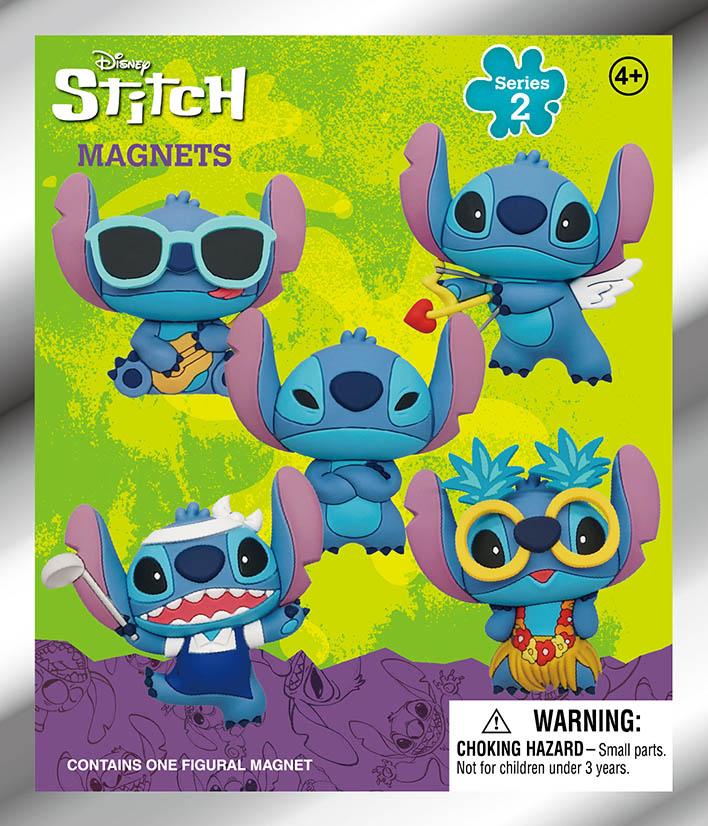 STITCH - Serie 2 - 3D Foam Magnets in blind bags (Display 12 Pcs) - 3