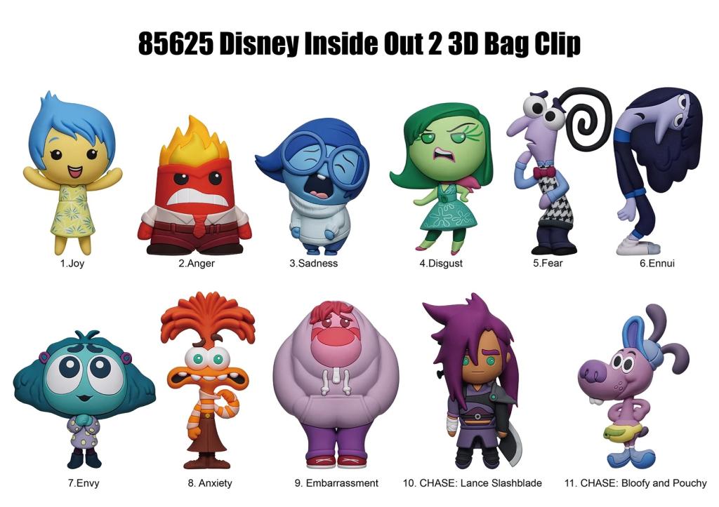 VICE-VERSA 2 - Series 1 - 3D Foam Bag Clip (Display 24 Pcs) - 2
