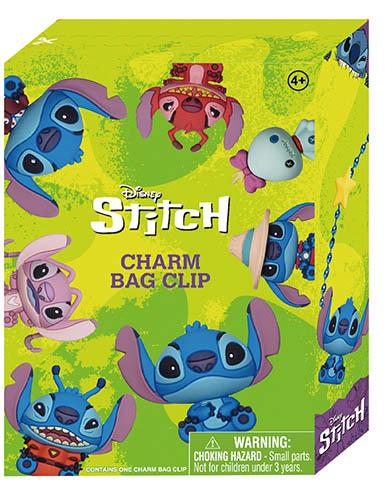 DISNEY - Stitch - Charm Bag Clip (Display 24 Pcs) - 3