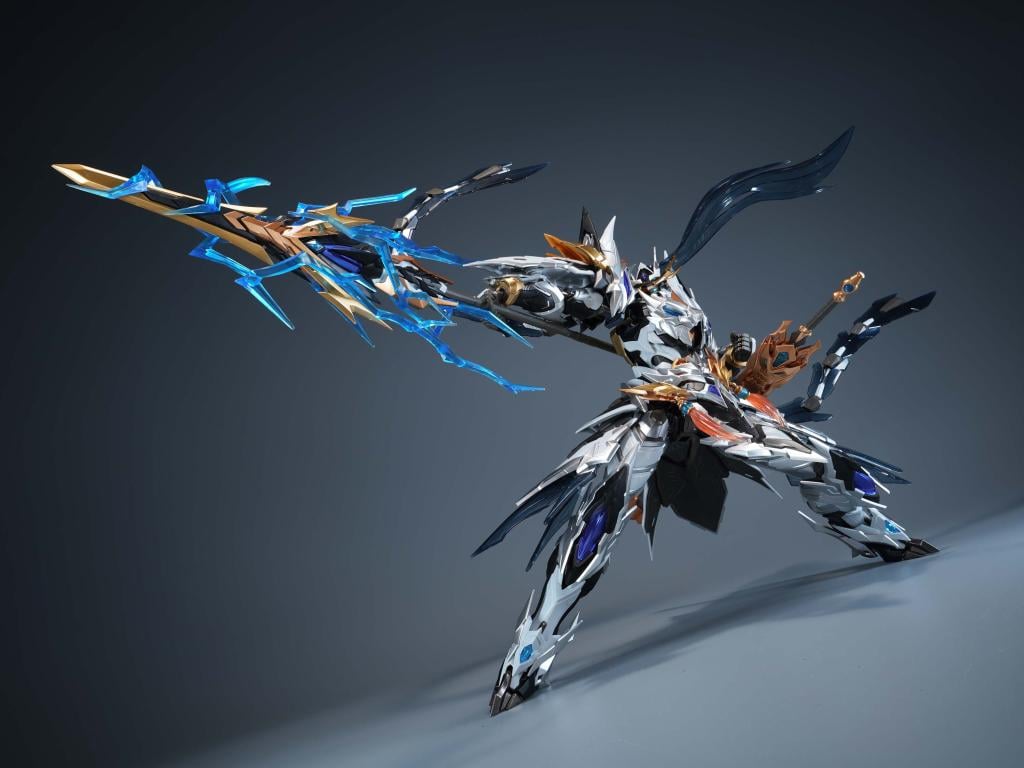 MOTOR NUCLEAR -MNP-XH05WA Zhao Yun Majestic Color -Model Kit 23 & 32cm - 5