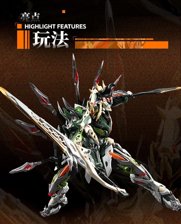 MOTOR NUCLEAR - MNP-XH17 Ma Chao - Model Kit 23.5cm - 4