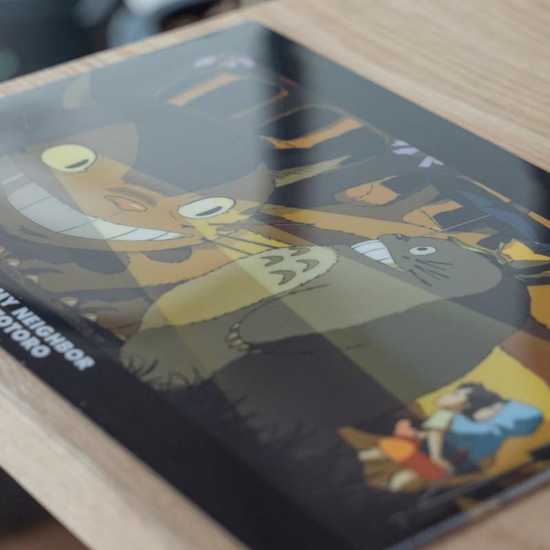 MY NEIGHBOR TOTORO - Catbus Arrival - A4 Size Clear Poster 305x220mm - 2
