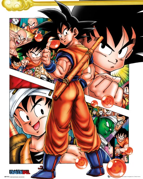 DRAGON BALL Z Mini Poster 40X50 Collage