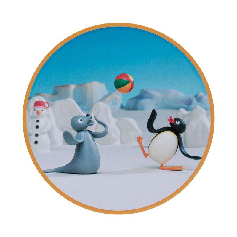 PINGU - 4 Dessous de Verres Gravés en Métal - 6