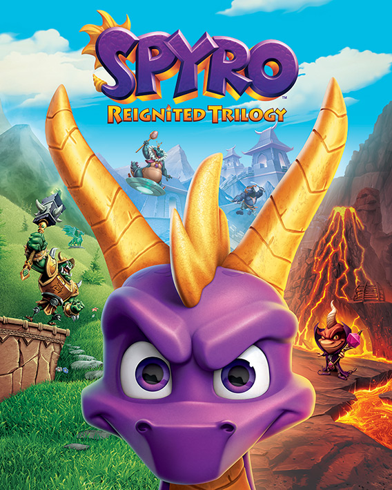 SPYRO - Mini Poster 40X50 - Game Cover Art_IMAGE_1