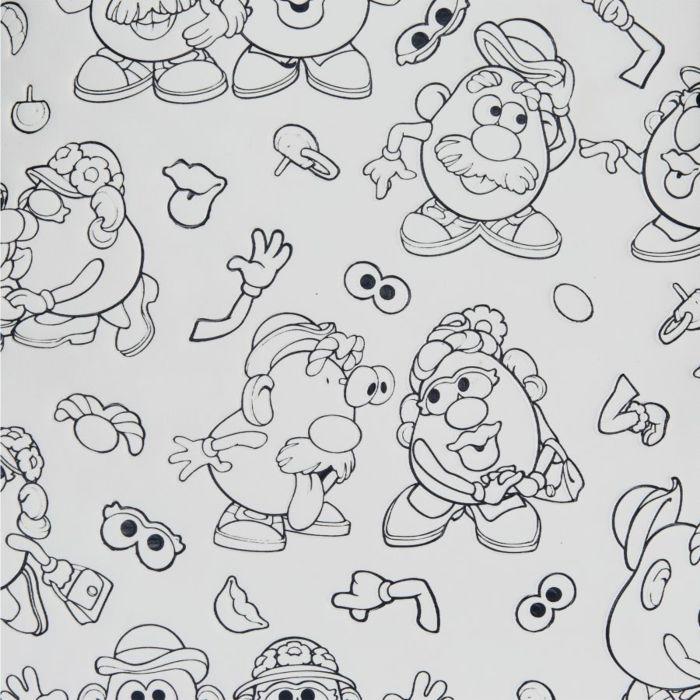 Mr And Mrs Potato Head Coloring Pages