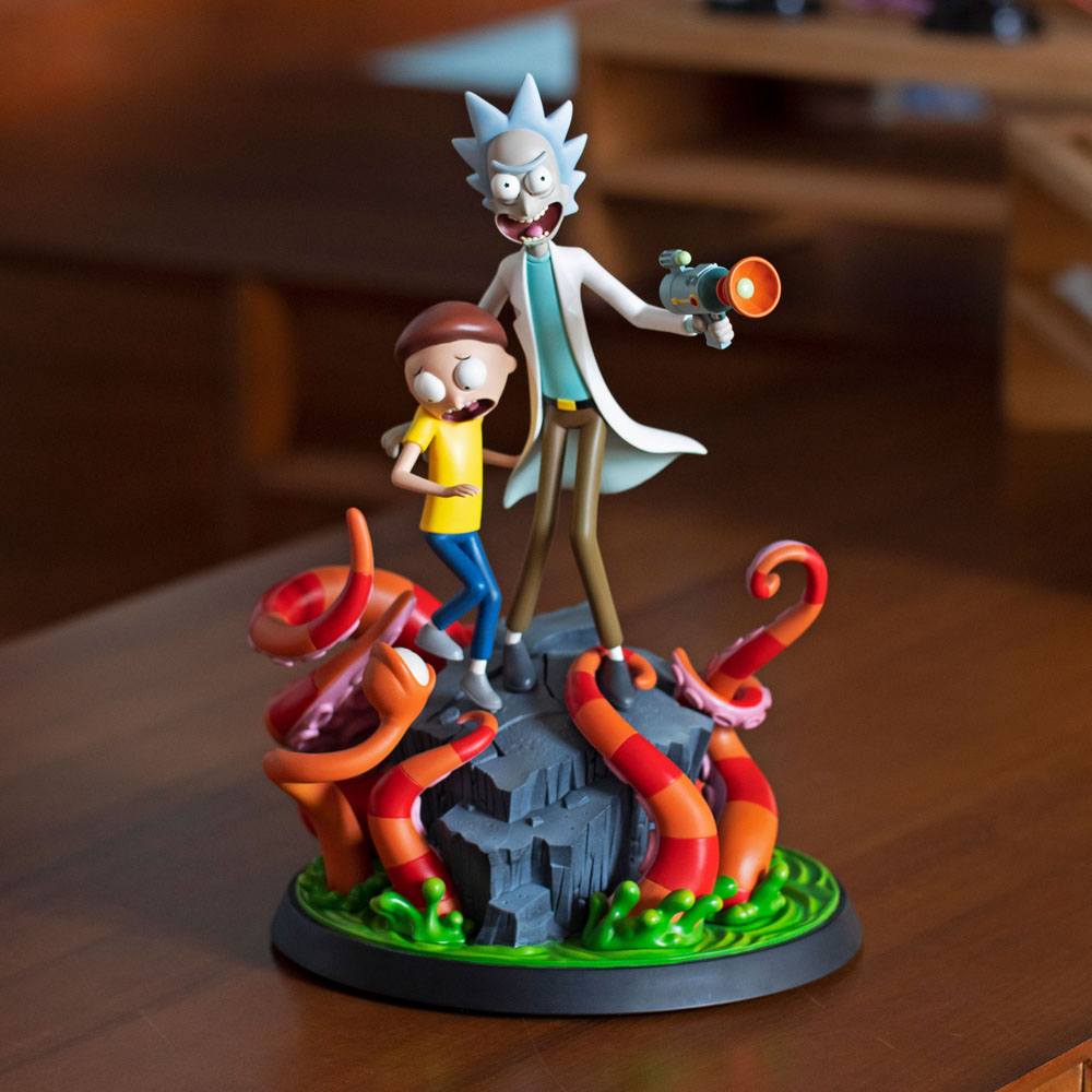 RICK & MORTY - Statuette 30cm : ShopForGeek.com: Figurine Rick and